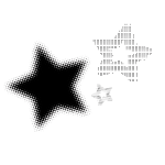 black stars
