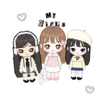 three girls